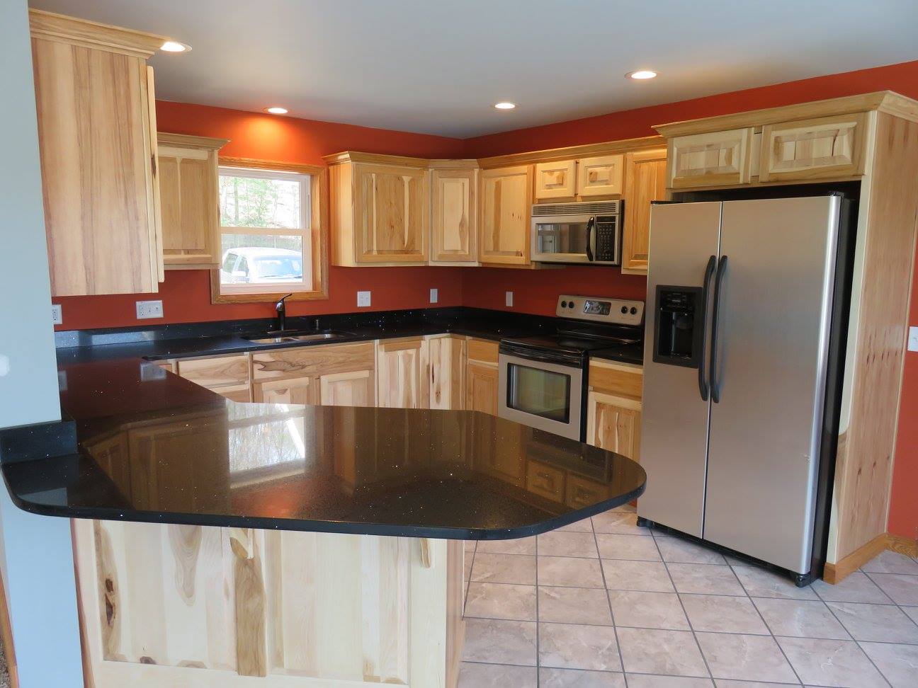 quartz kitchen countertop